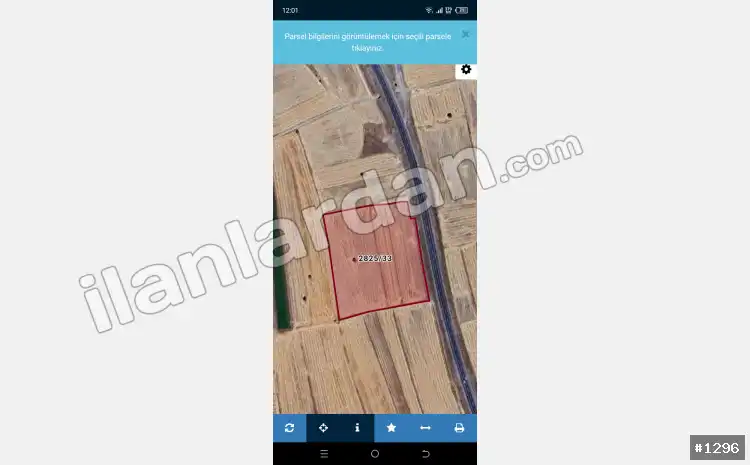 Satılık arsa Satılık arsalar Satılık arazi Satılık tarla KAYSERİ / TALAS / SÜLEYMANLI